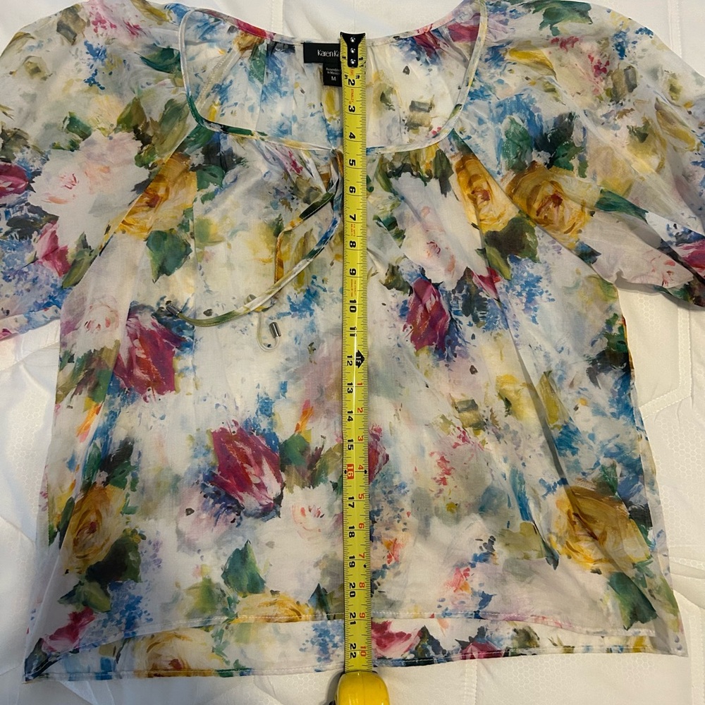 Karen Kane Women's Floral Top - Multicolor